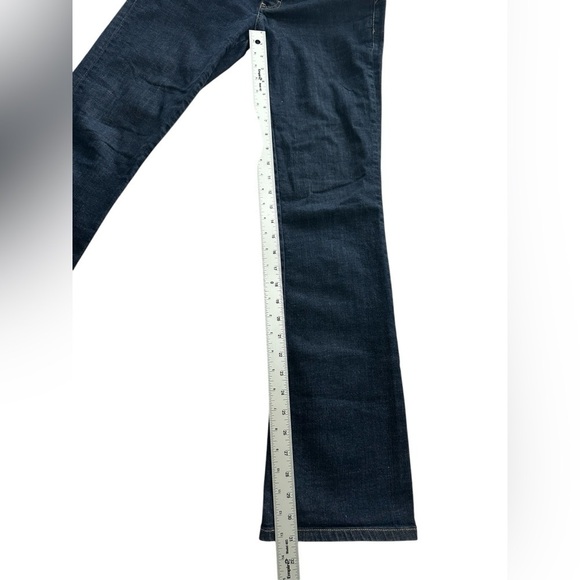 Banana Republic size 27 low rise bootcut jeans medium wash blue denim - Picture 10 of 11